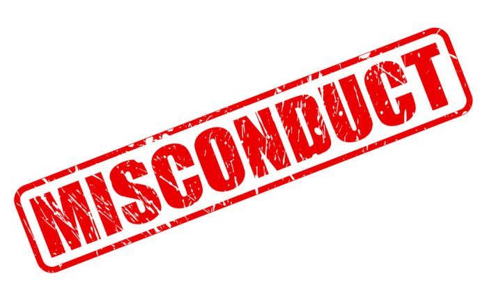 serious misconduct small business law