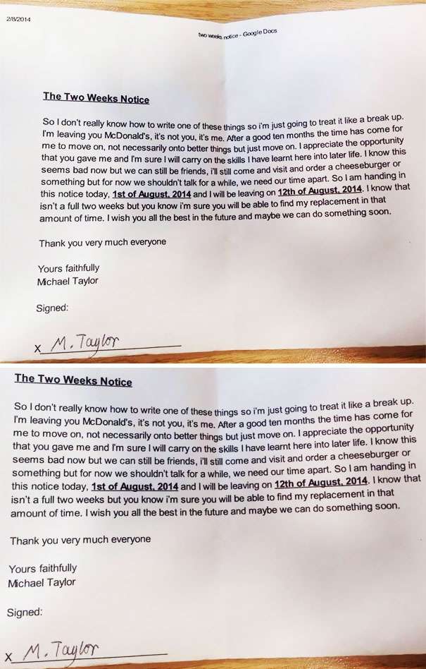 The Heartfelt Breakup Letter to McDonald's